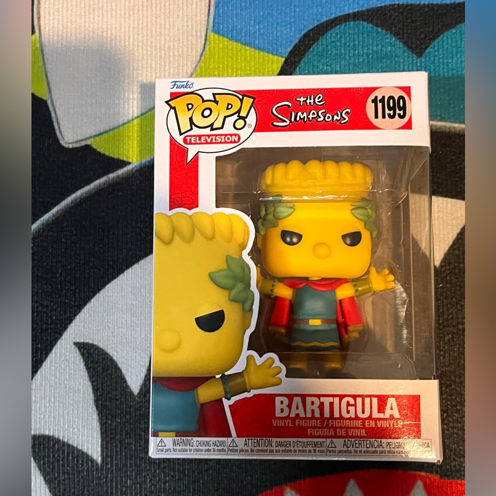 Funko Bartigula Vinyl Figure - Yellow, Red, Green, Blue
